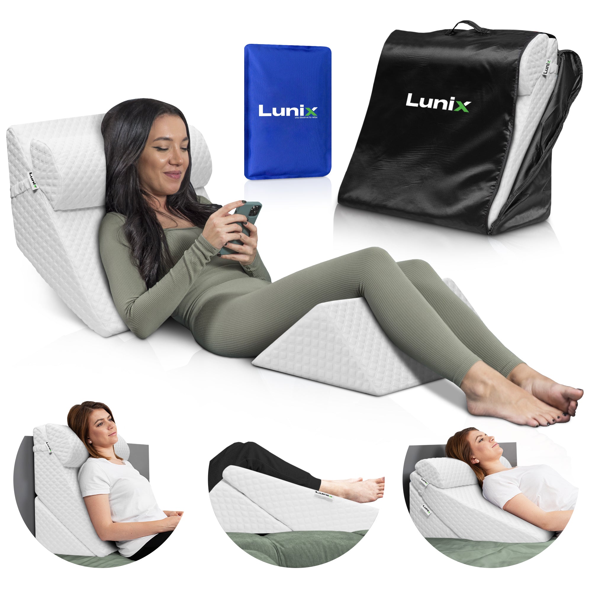 3pcs Wedge Pillow System