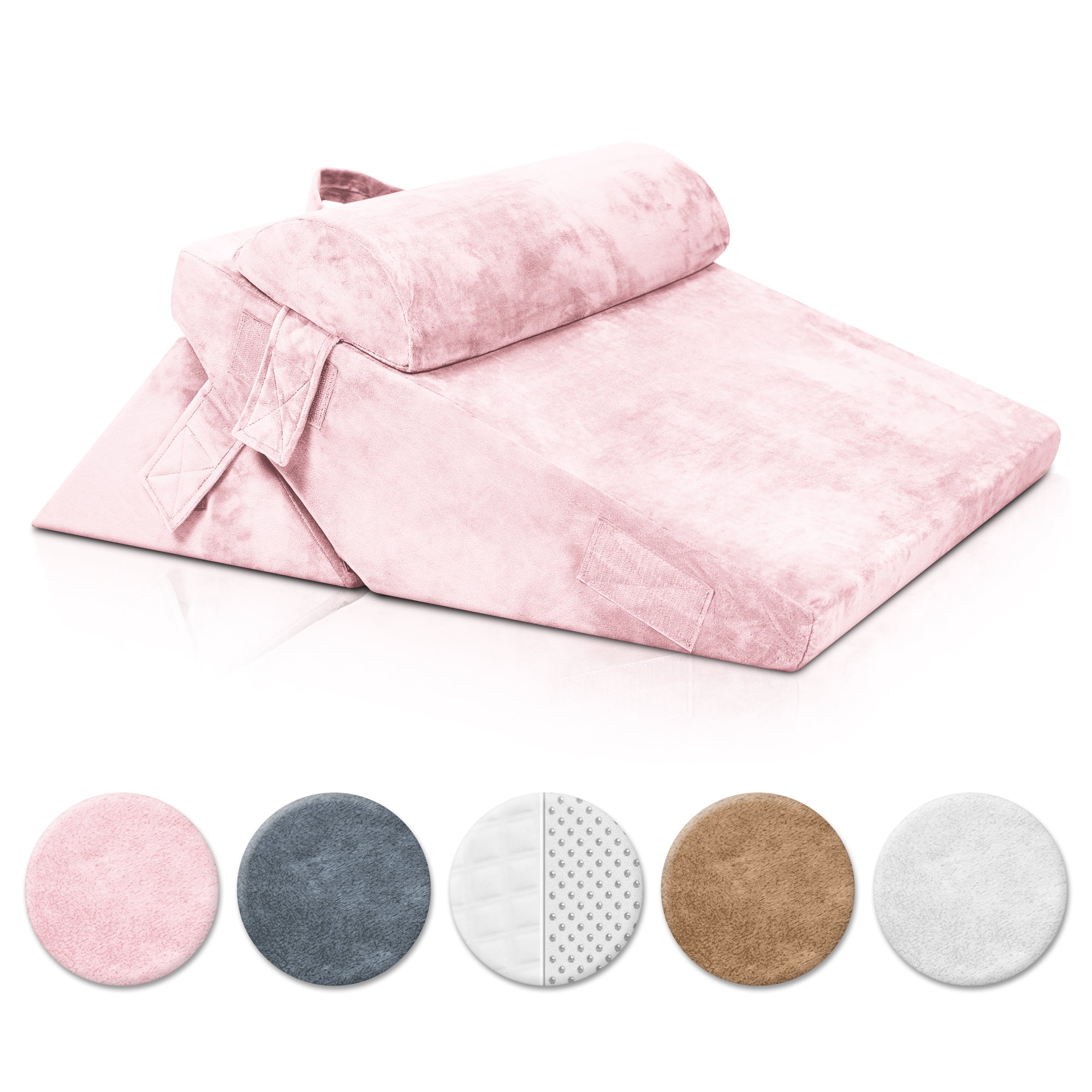 Cover Set Only for LX6, Pink Plush, Pillows and Foam not Included