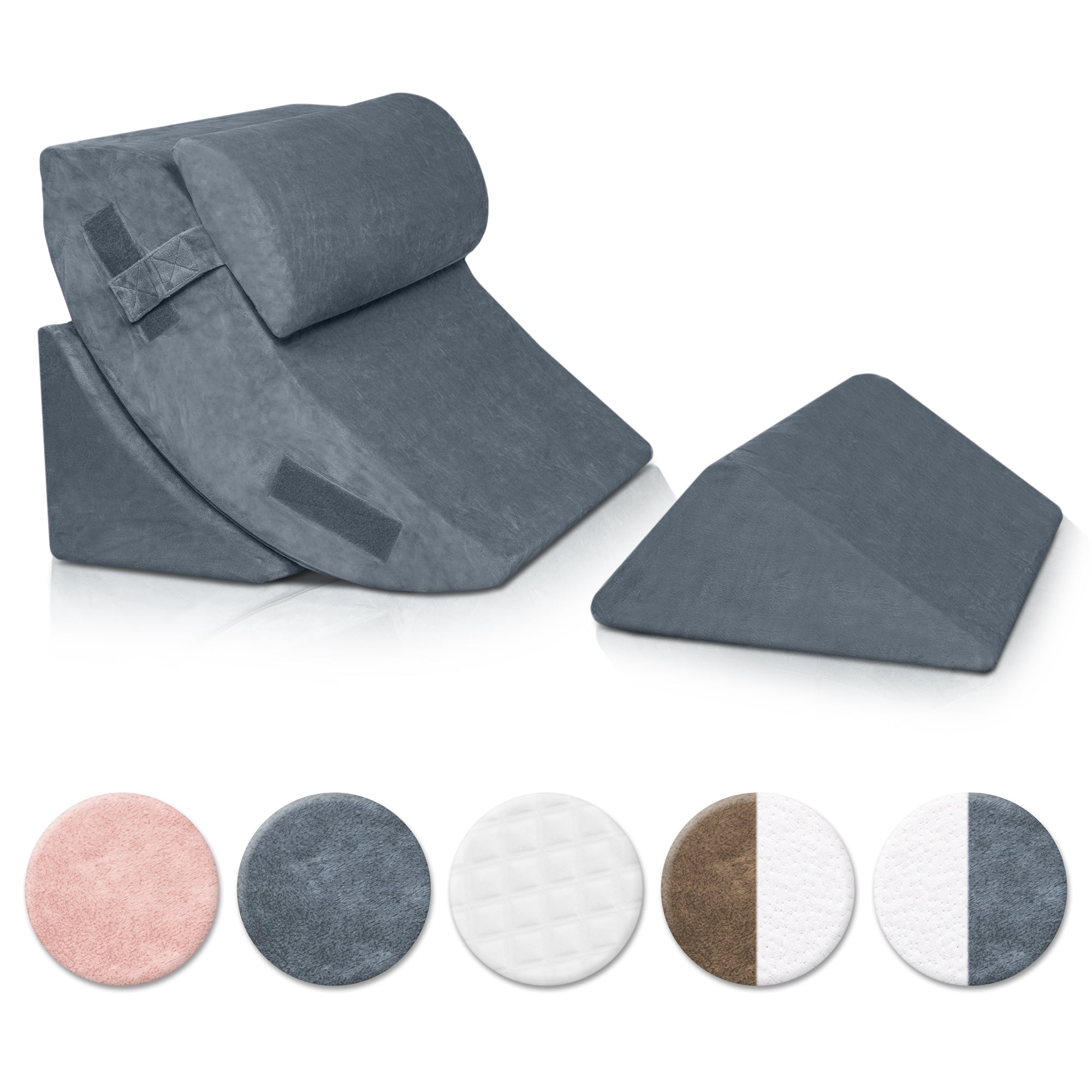 Cover Set Only for LX5, Navy Plush, Pillows and Foam not Included