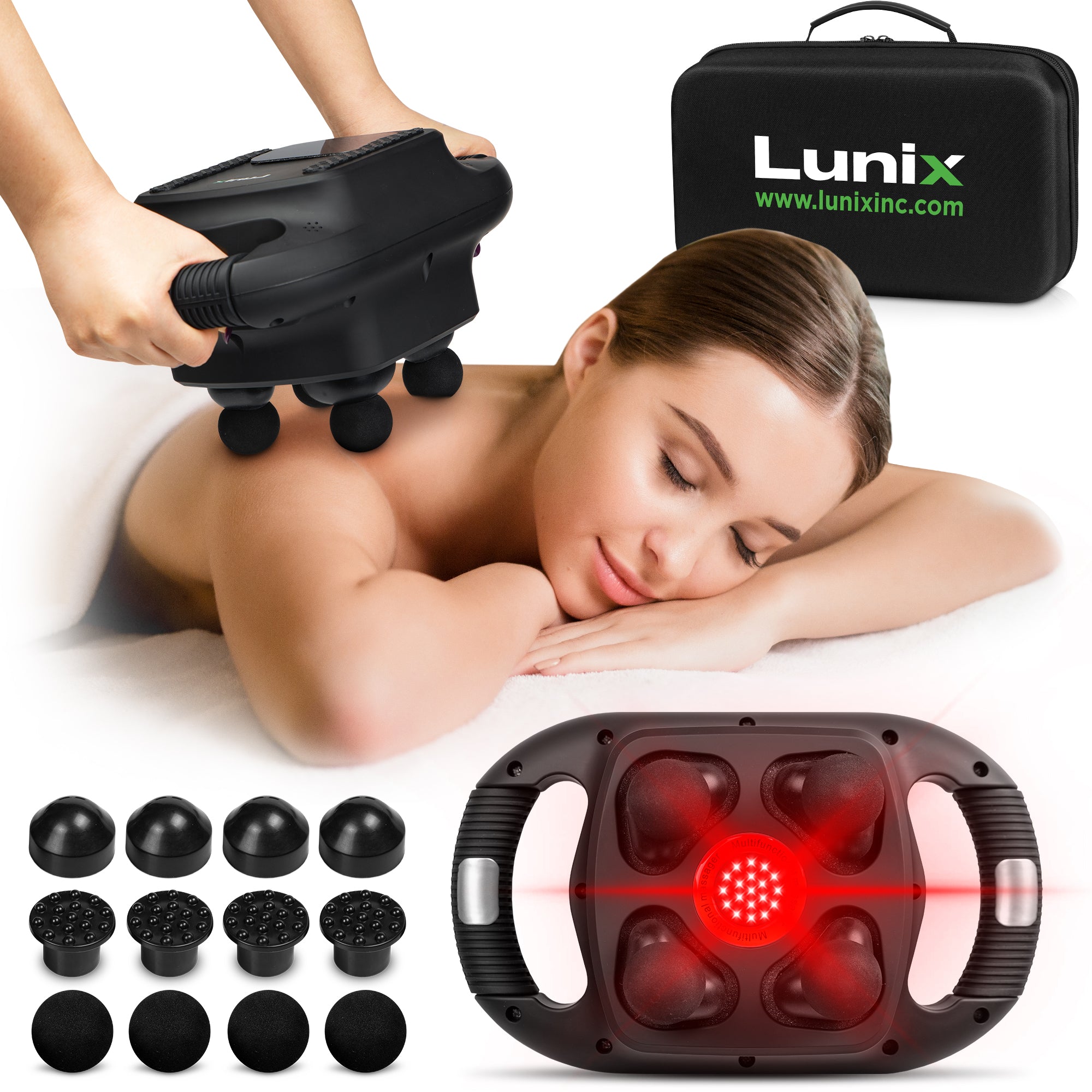 4-Head Deep Tissue Massager