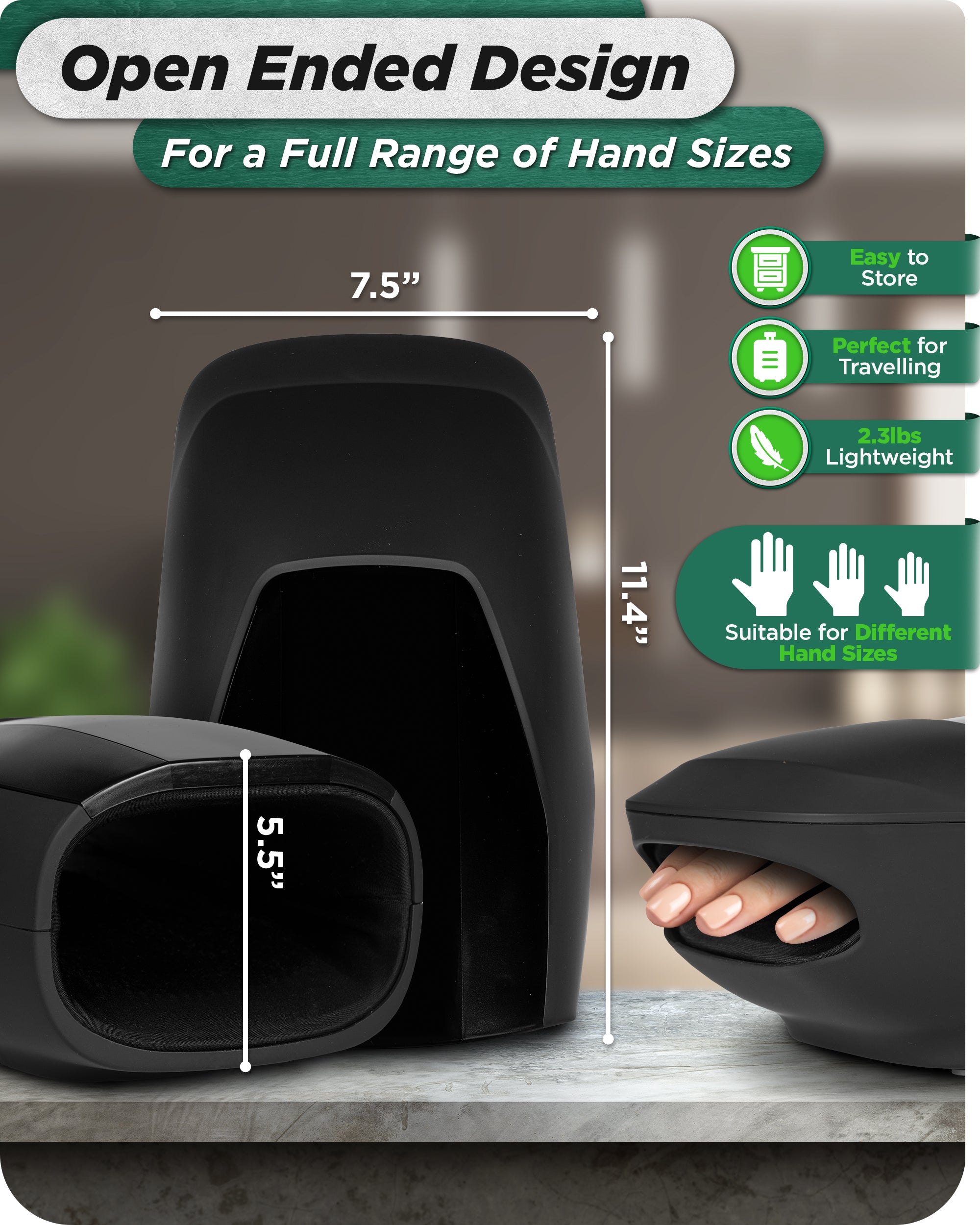 LX29 Touchscreen Hand Massager
