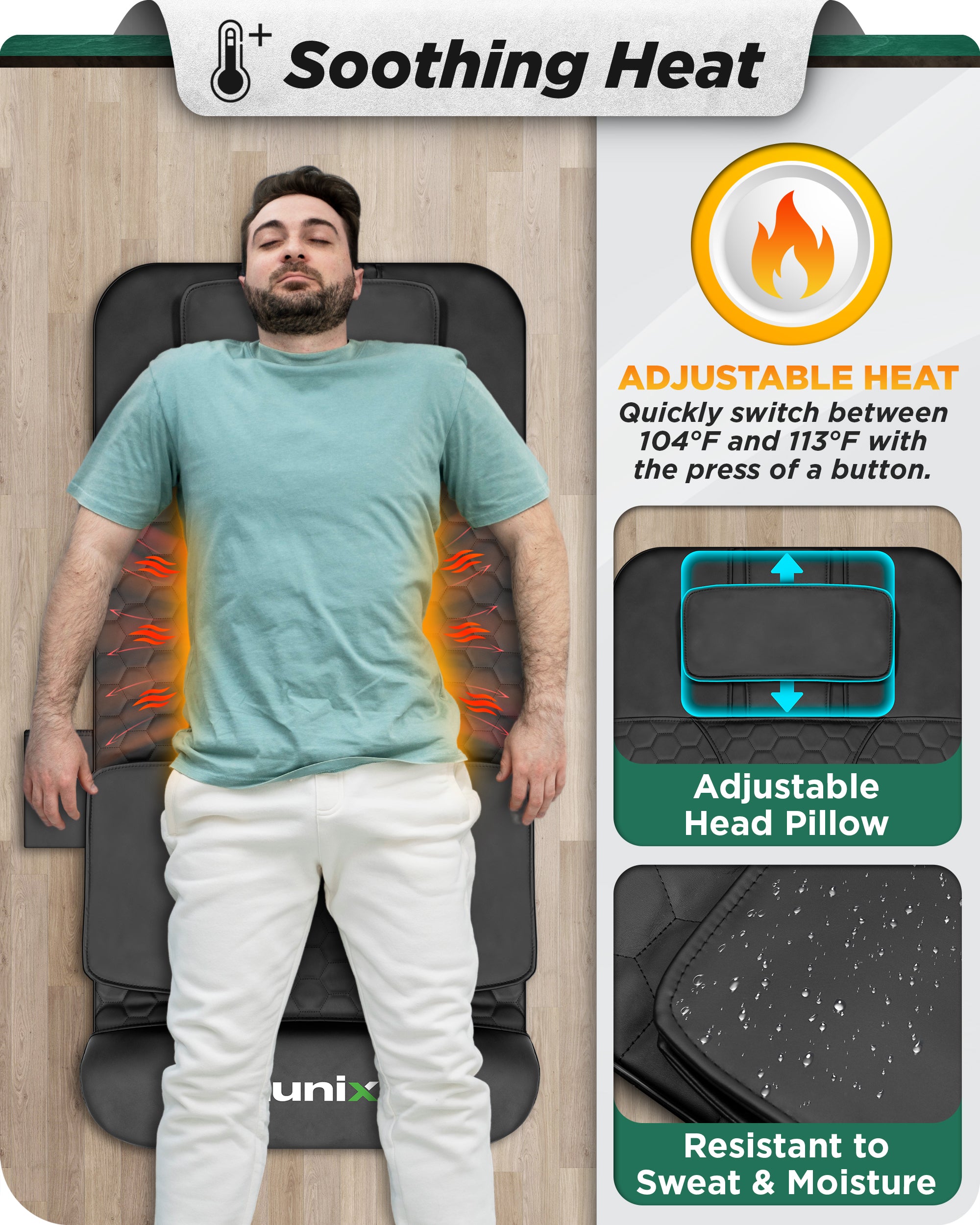 Yoga Stretch Mat With Heat