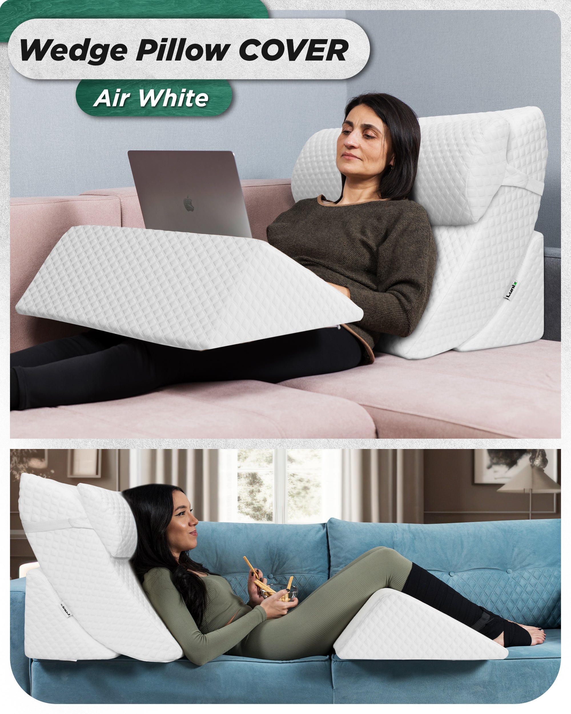 Washable Bed Pillow Cover