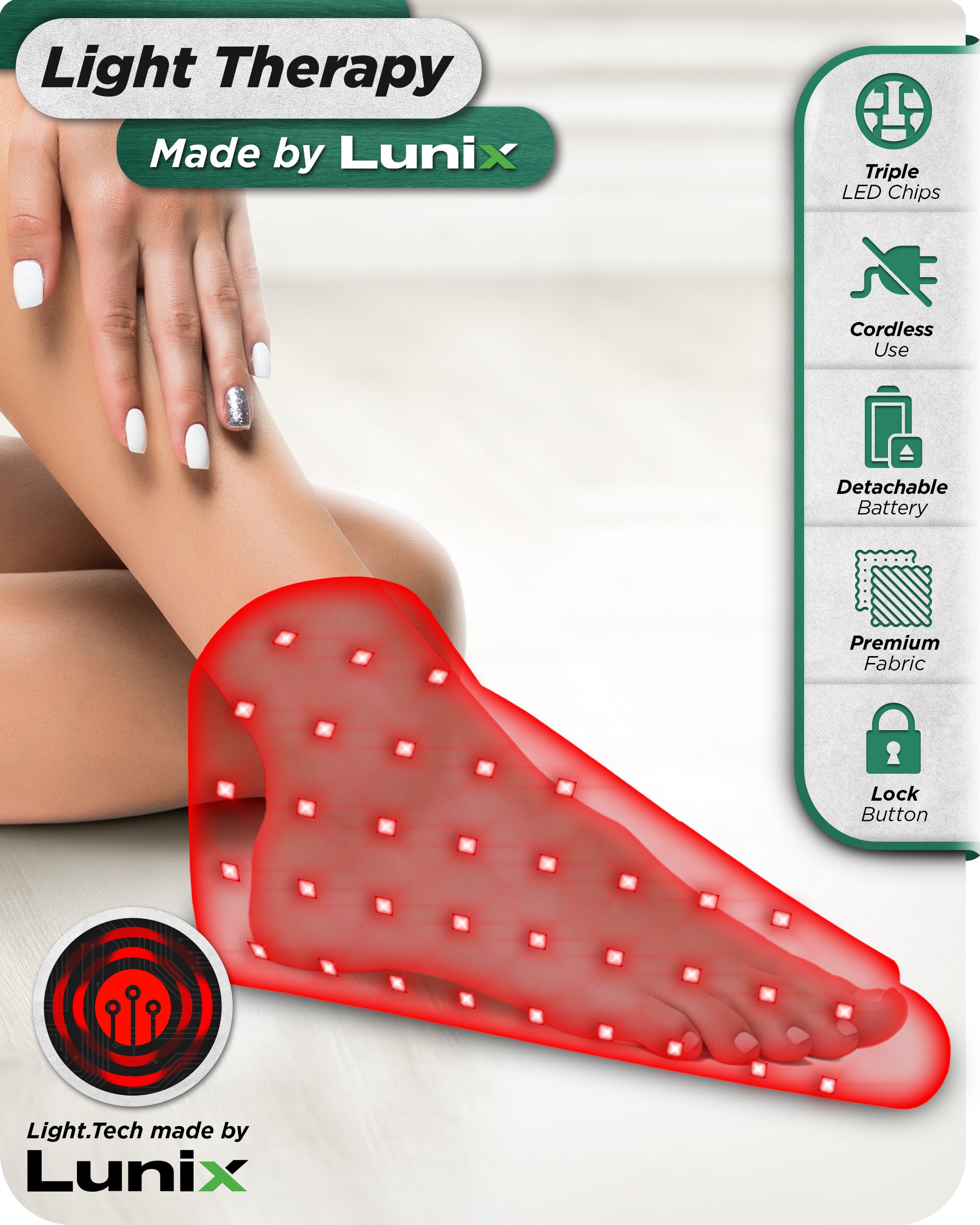 Foot Circulation Light Therapy