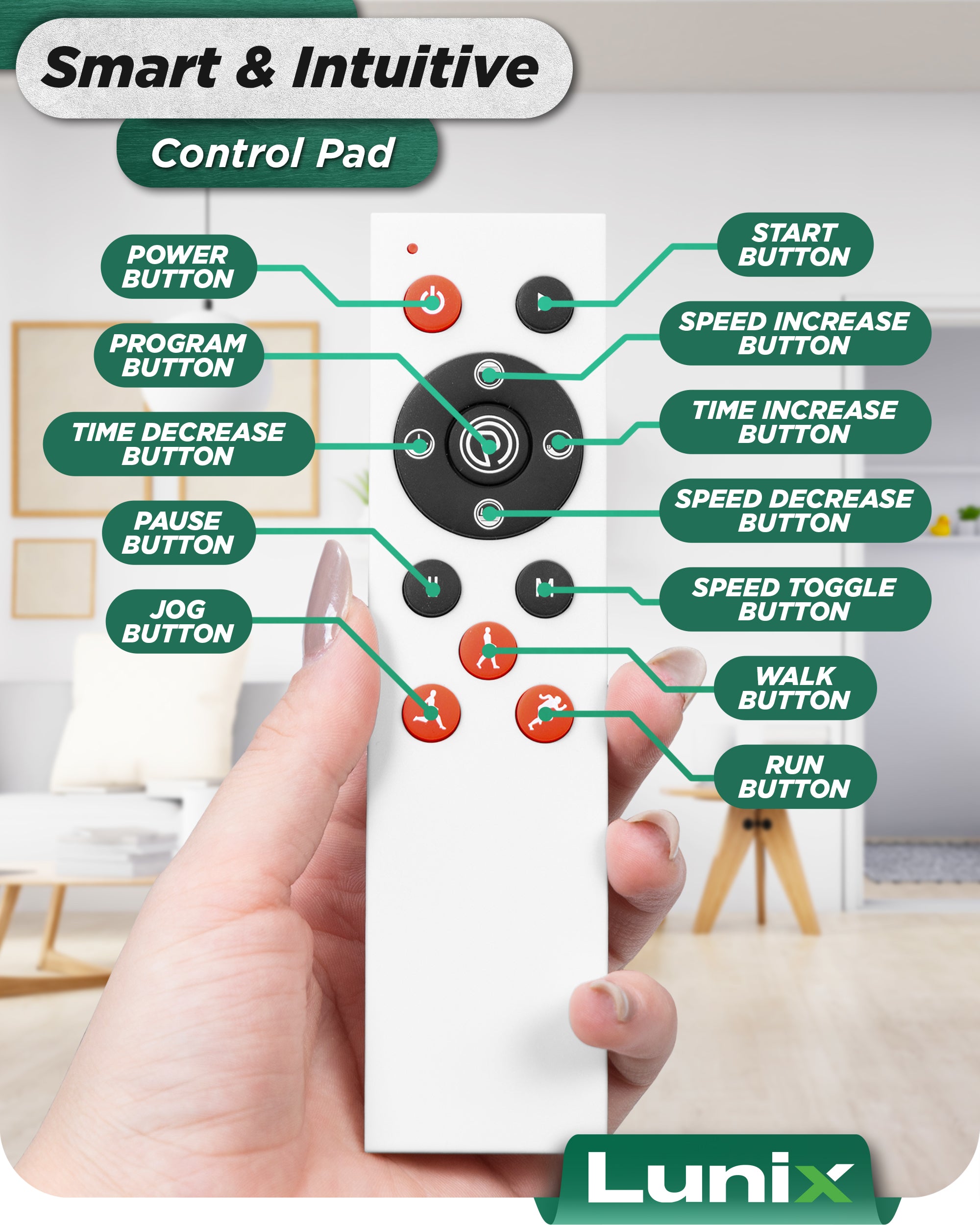 LX18 Vibration Plate, Pearl White