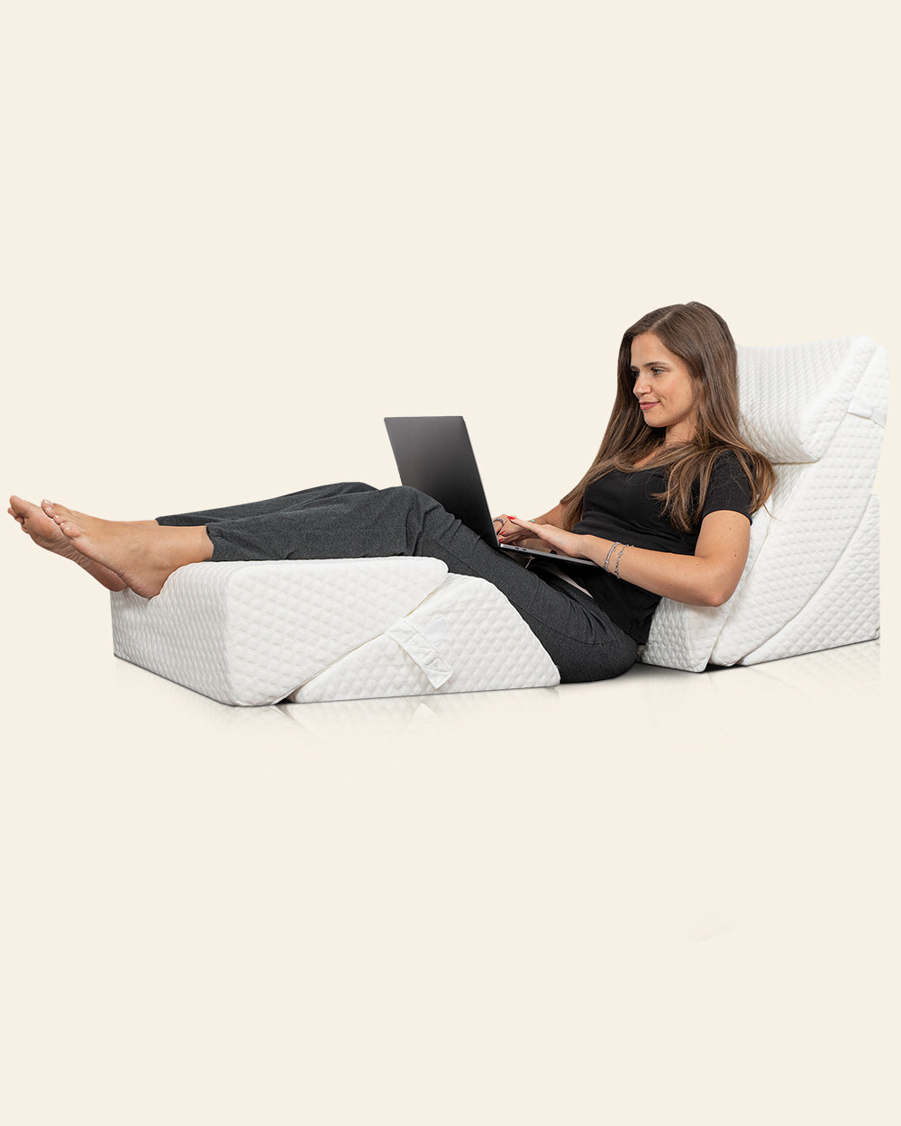 LX13 6-Piece Post-Surgery Recovery System, Orthopedic Bed Wedge
