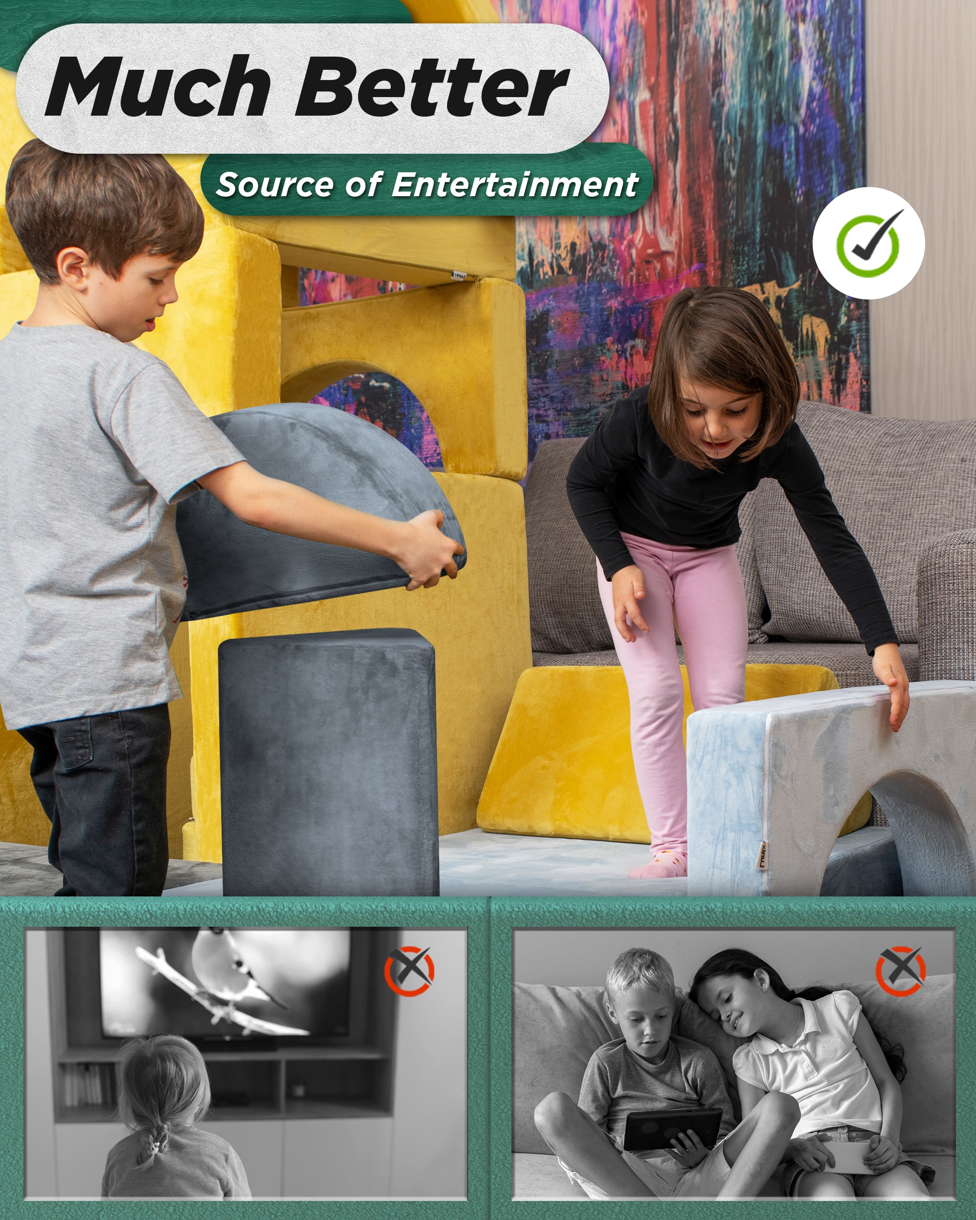 Adjustable Wedge Pillow Gray