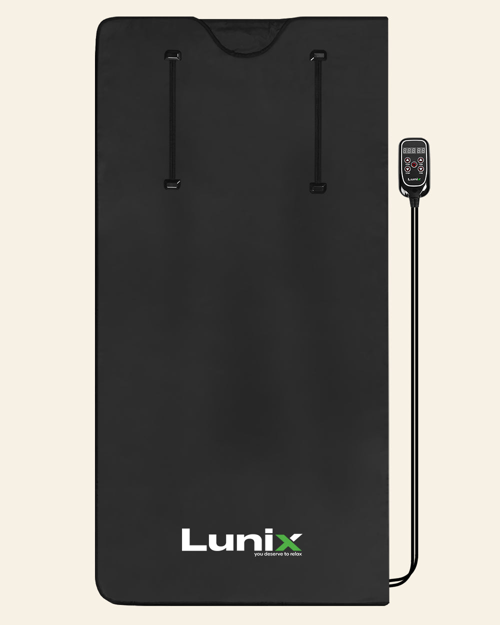 LX17 Portable Infrared Sauna Blanket, Jet Black – Lunix
