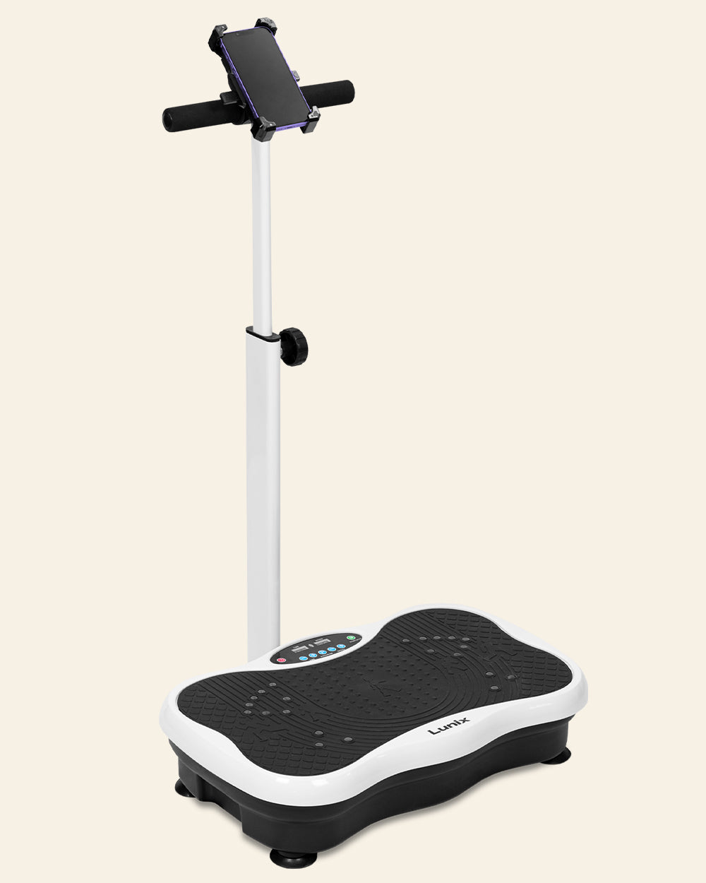 LX18 Vibration Plate, Pearl White – Lunix
