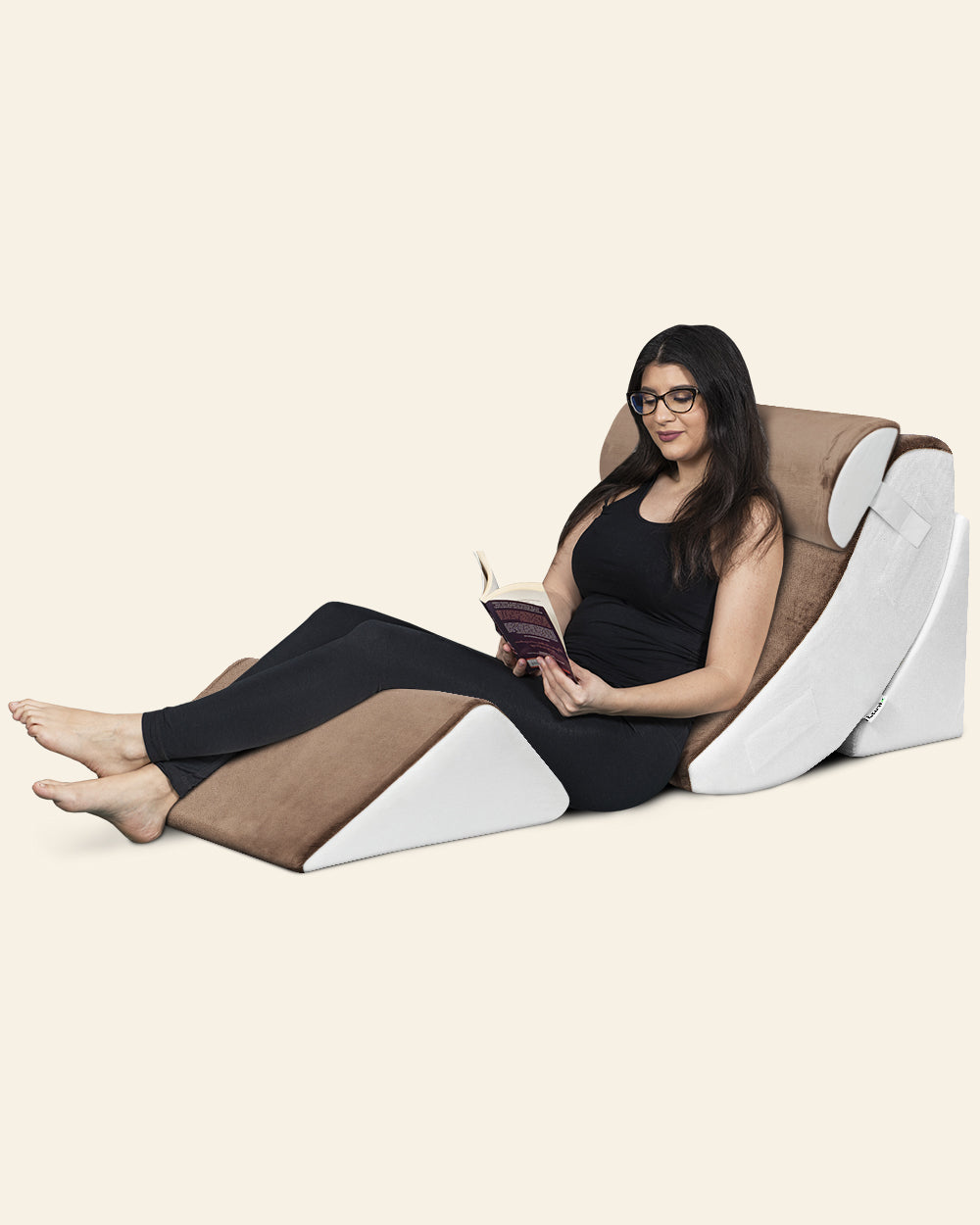 LX5 Wedge Pillow – 4pcs Orthopedic Set – Lunix