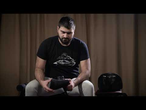 LX4 KNEE COMPRESSION MASSAGER BLACK