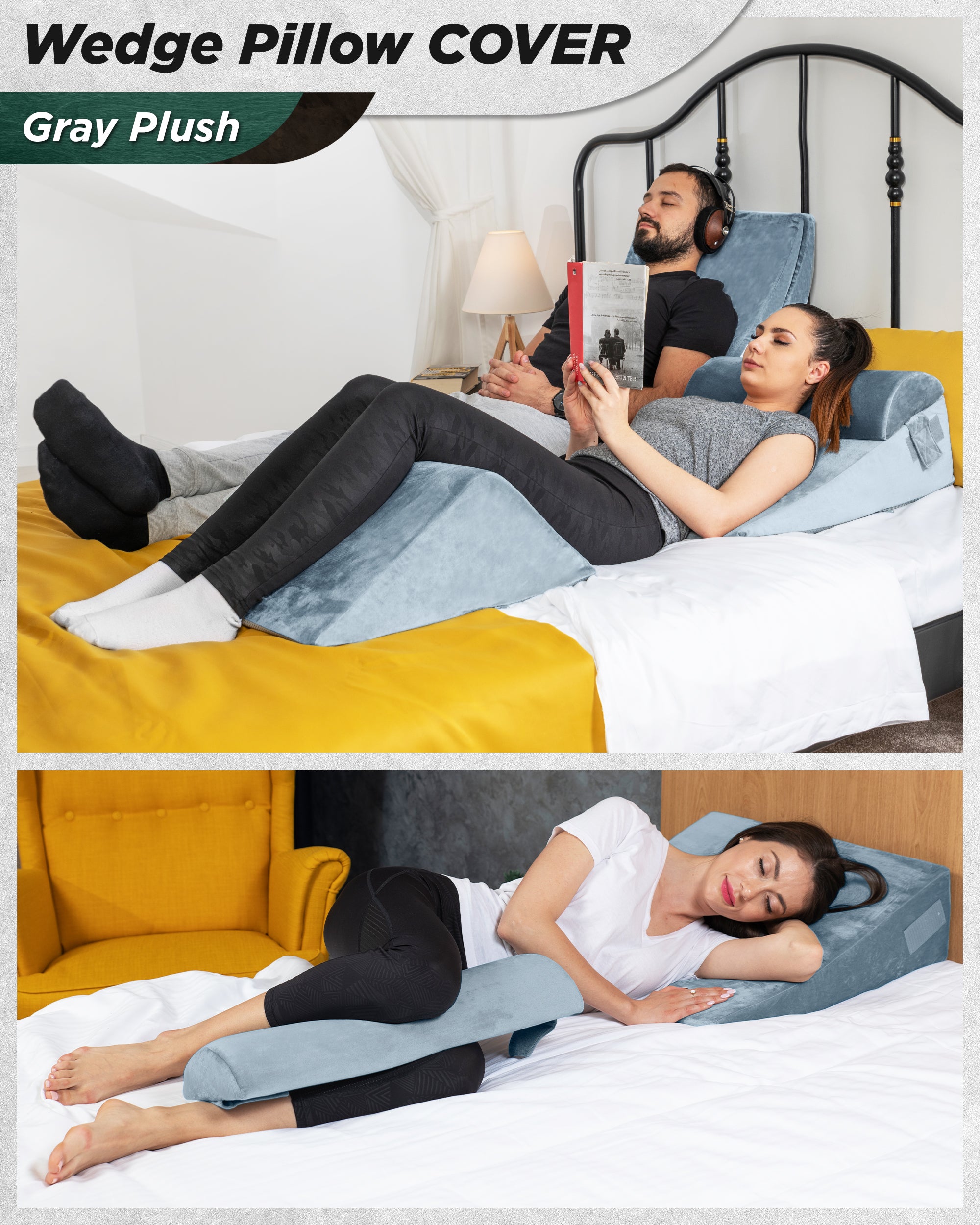 Soft Cervical Pillow Cover