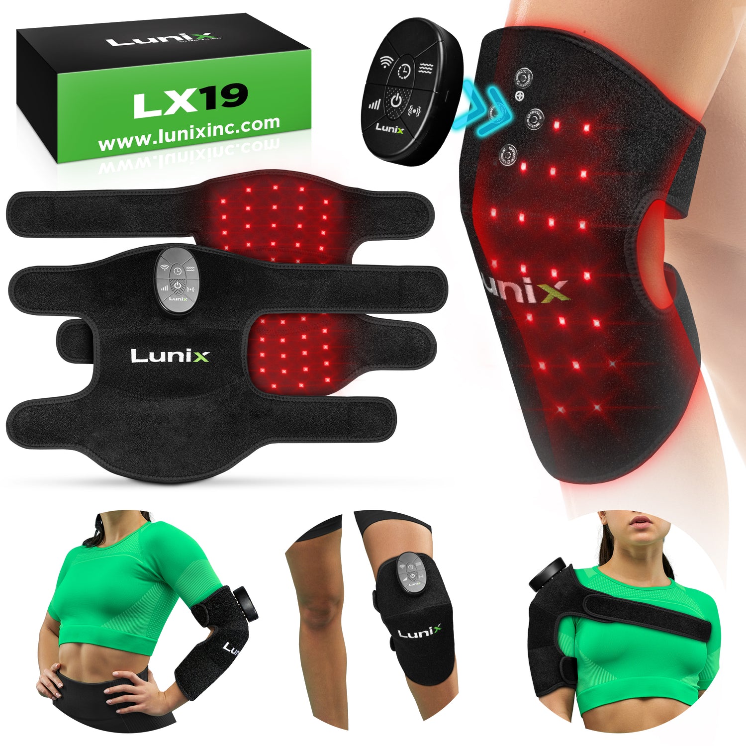 LX19 Red Light Therapy for Knee, Elbows and Shoulders