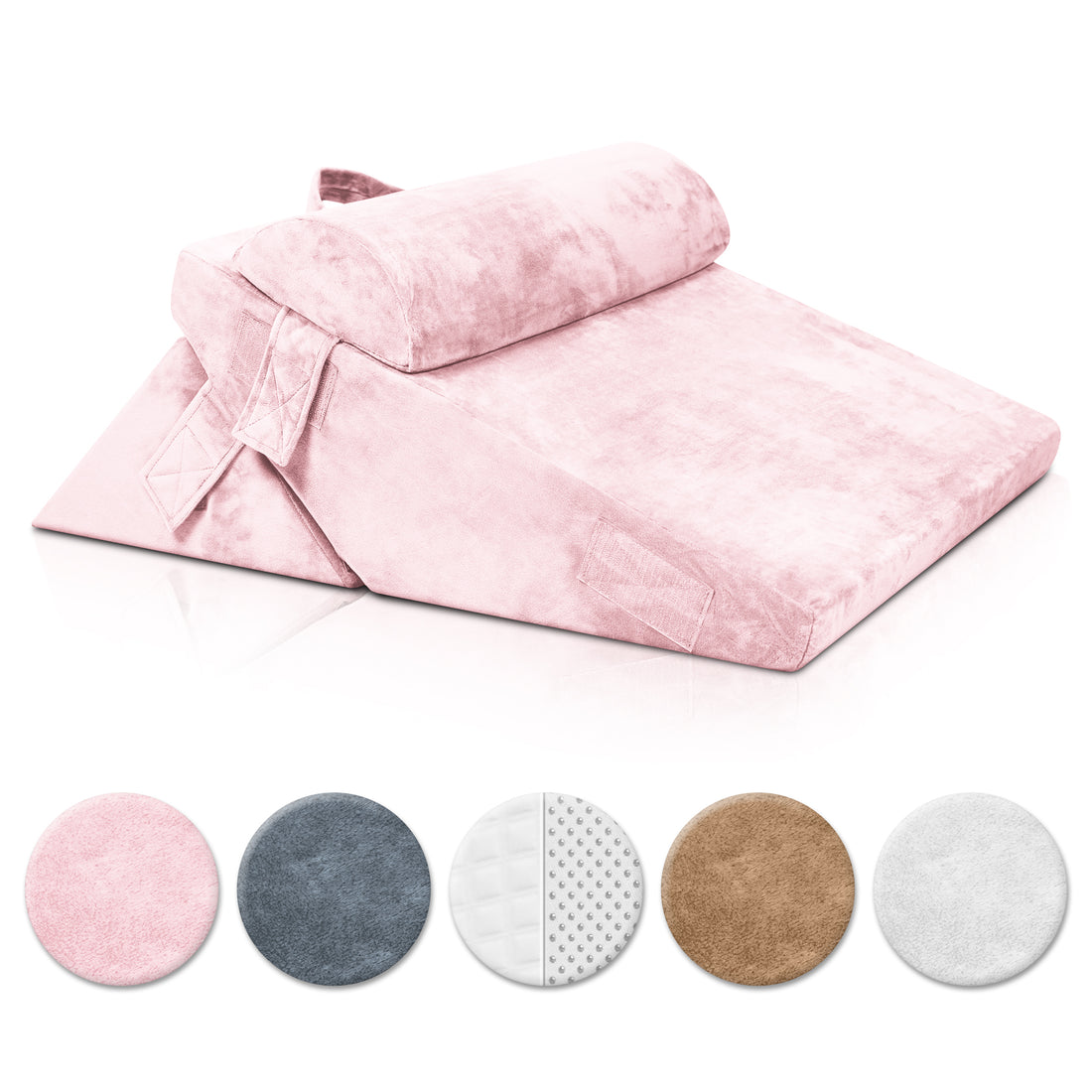 Cover Set Only for LX6, Pink Plush, Pillows and Foam not Included
