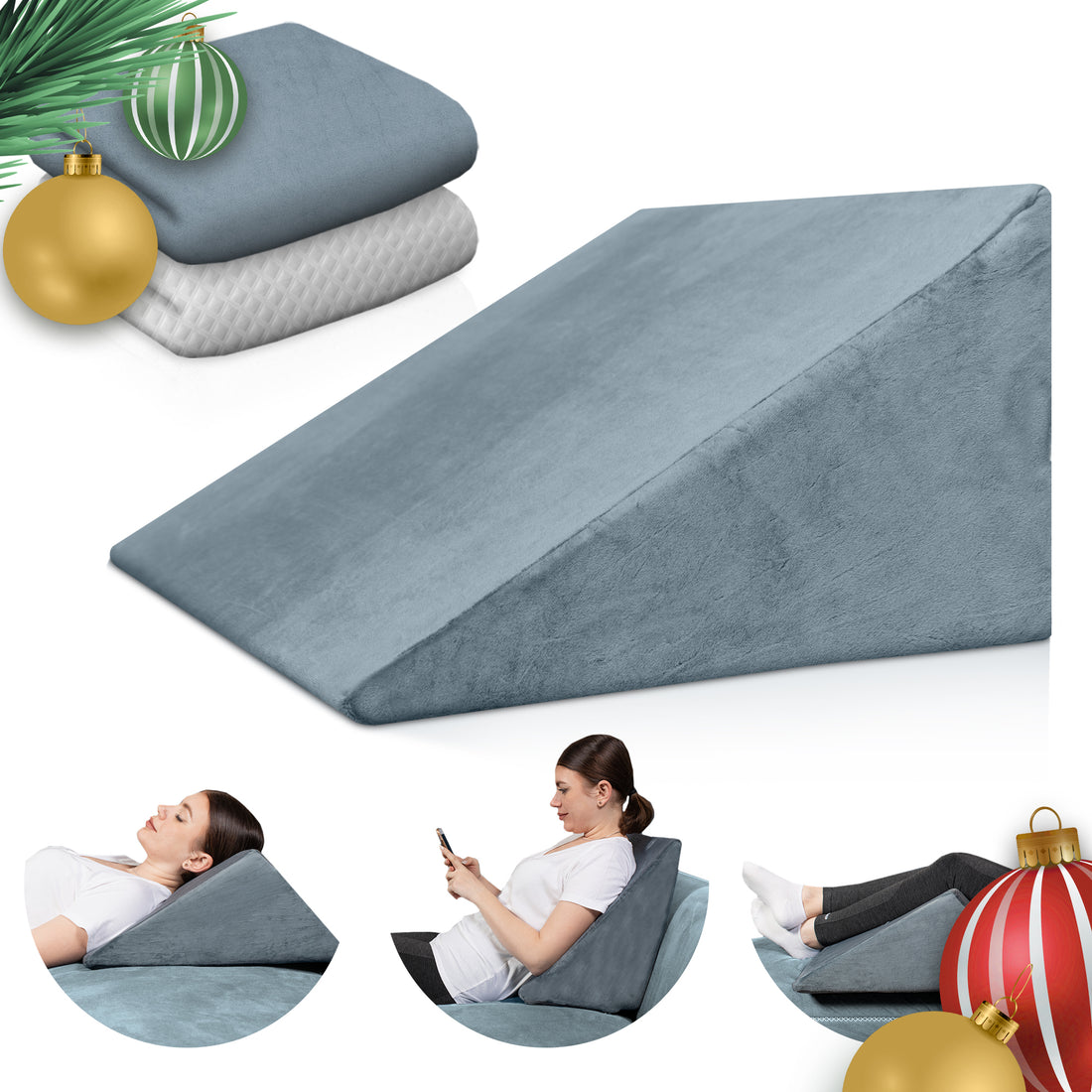 LX14 1pc Wedge Knee Pillow