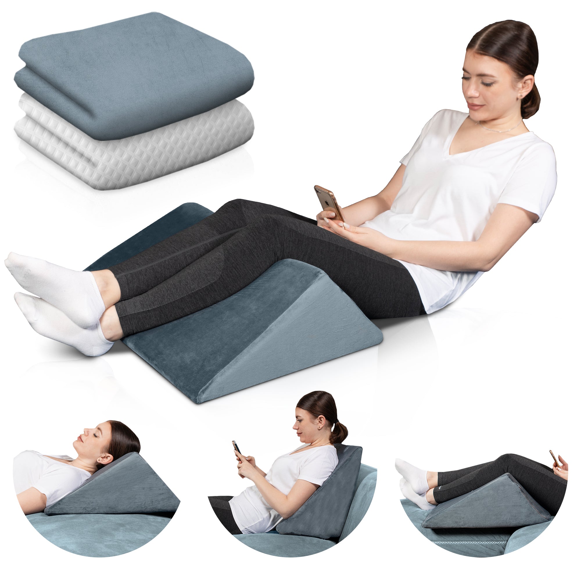 LX14 1pc Wedge Knee Pillow