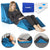 LX11 5pcs Orthopedic Bed Wedge Pillow System, with Hot Cold Pack Blue