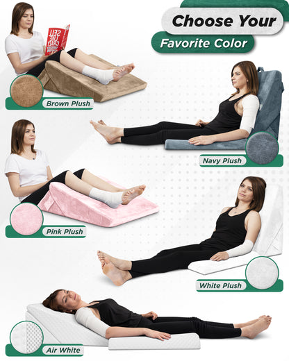 Cover Set Only for LX6, Air White, Pillow Foam not Included