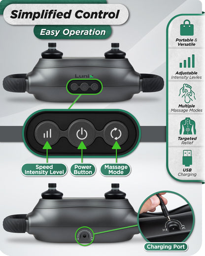 LX26 DEEP TISSUE 2-HEAD MASSAGER