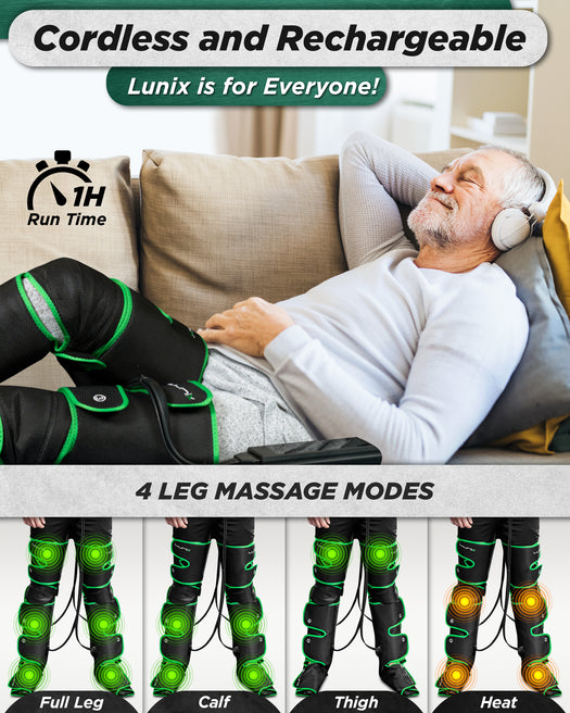 LX10 FULL LEG COMPRESSION MASSAGER GREEN