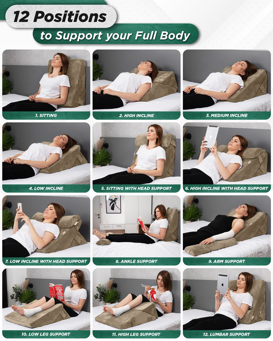 The Wedge Small Wedge Pillow Positioning Pillow Positioning Wedge