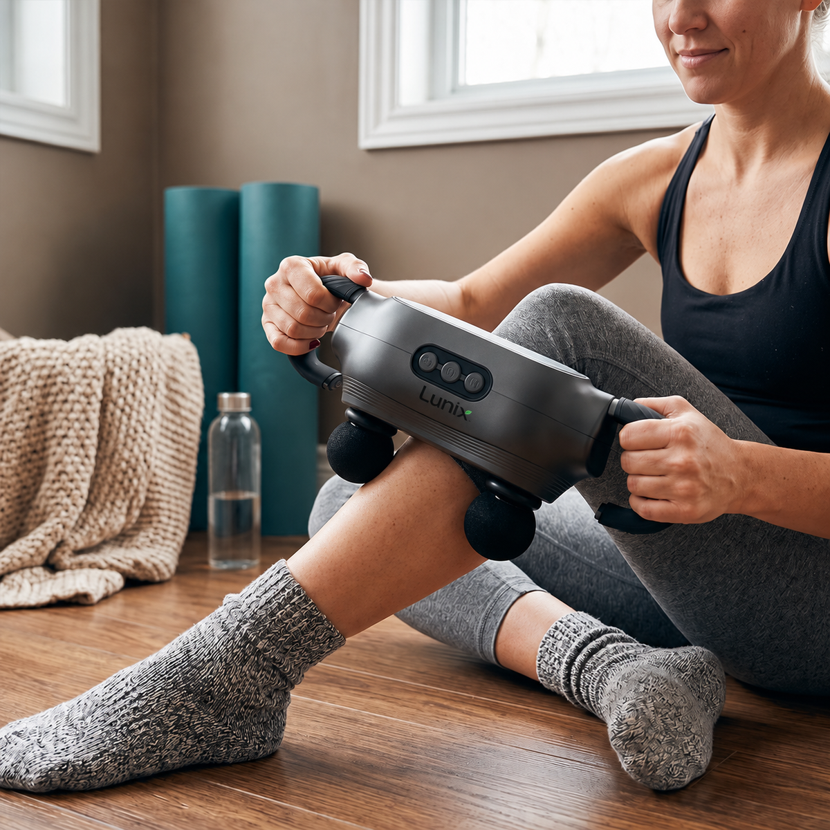 Lunix LX26 2 head deep tissue percussion massager