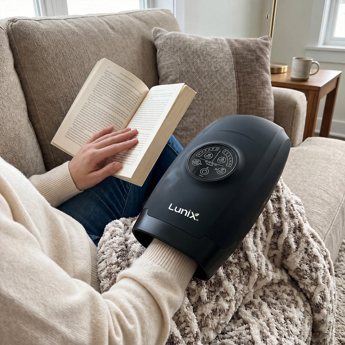 Lunix LX33 RED LIGHT HAND MASSAGER FOR WRIST AND HAND CARE