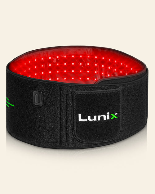 LX16 Red Light Therapy Belt, Charcoal Black