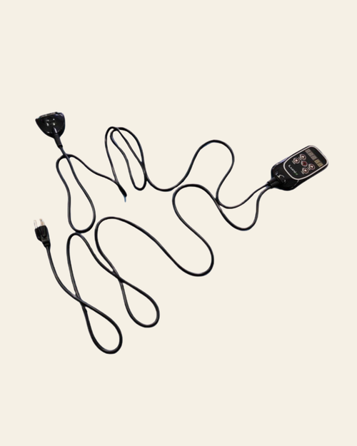 Replacement Remote and Power Cord for LX17 Sauna Blanket