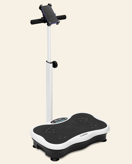 LX18 Vibration Plate, Pearl White