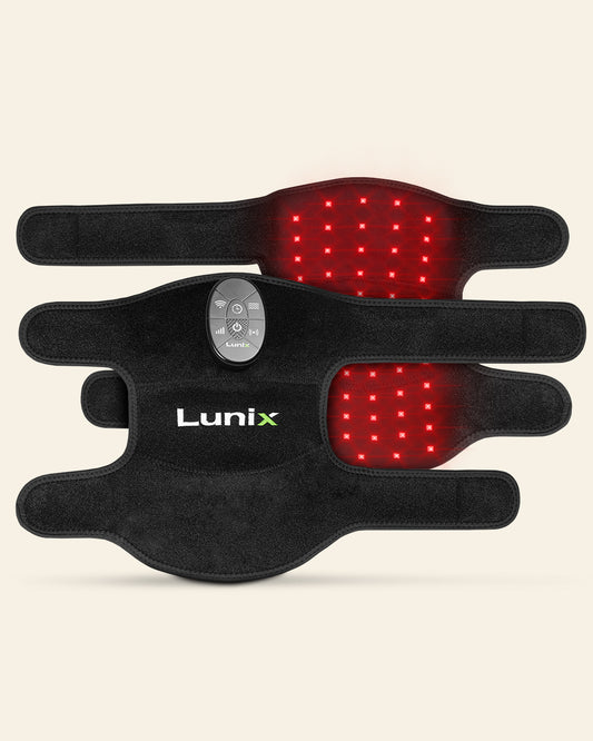 LX19 Red Light Therapy for Knee, Elbow and Shoulder, Charcoal Black