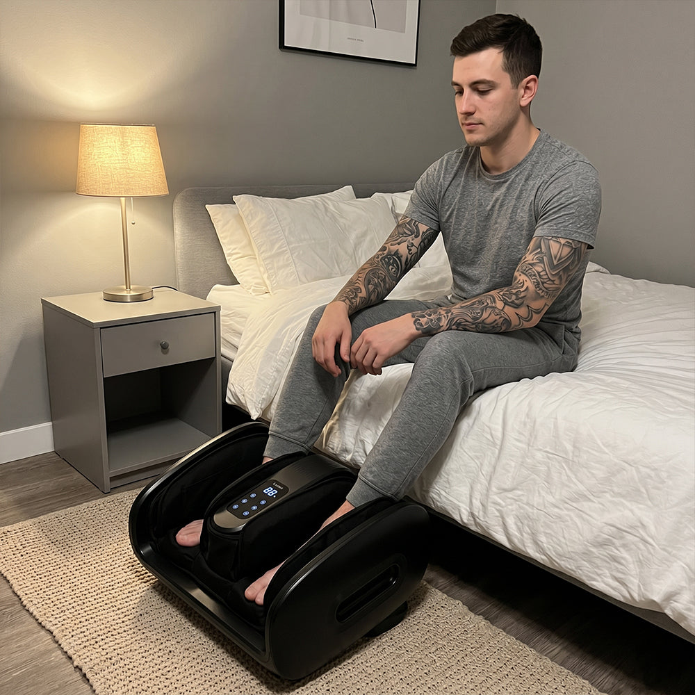LX21 Shiatsu Foot Calf – Heated Relief – Lunix