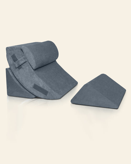 Cover Set Only for LX5, Navy Plush, Pillows and Foam not Included