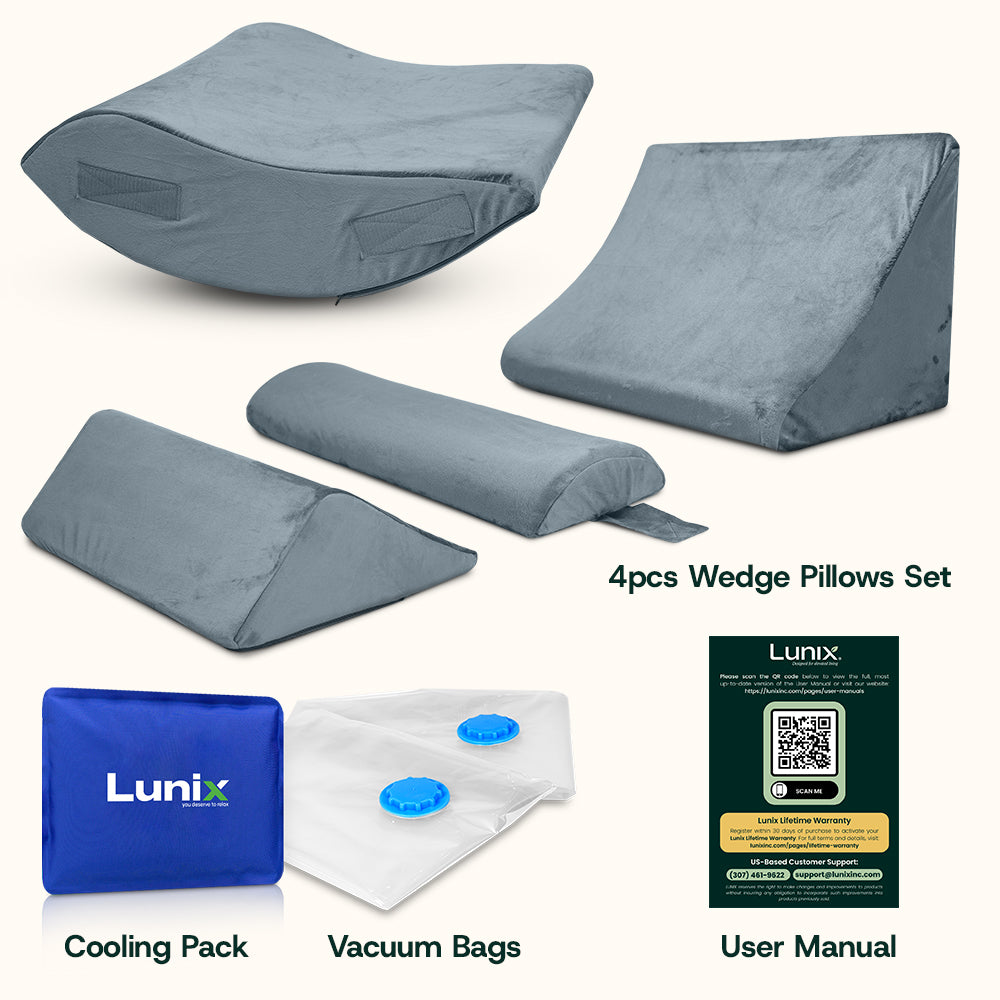 LX5 4-Piece Support for Shoulder & Upper Body Rest, Orthopedic Bed