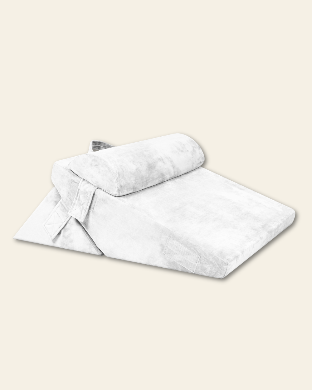 Cover Set Only for LX6, White Plush, Pillows and Foam not Included
