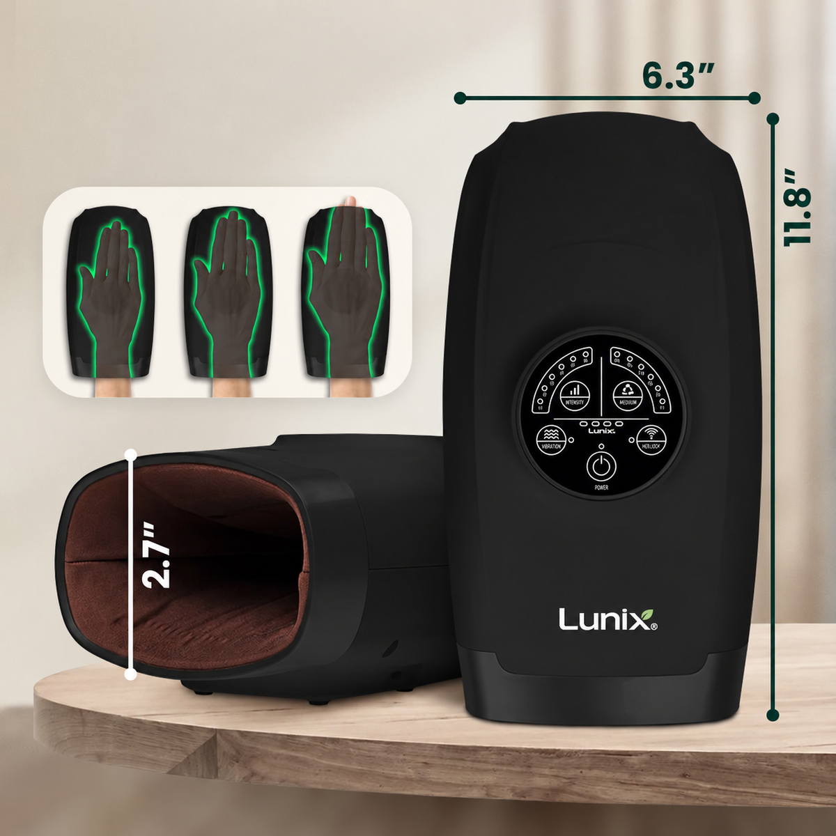 Lunix LX33 RED LIGHT HAND MASSAGER FOR WRIST AND HAND CARE