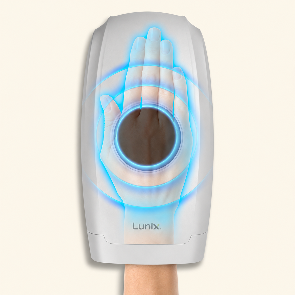 Lunix LX7 LCD touchscreen heated air compression hand massager