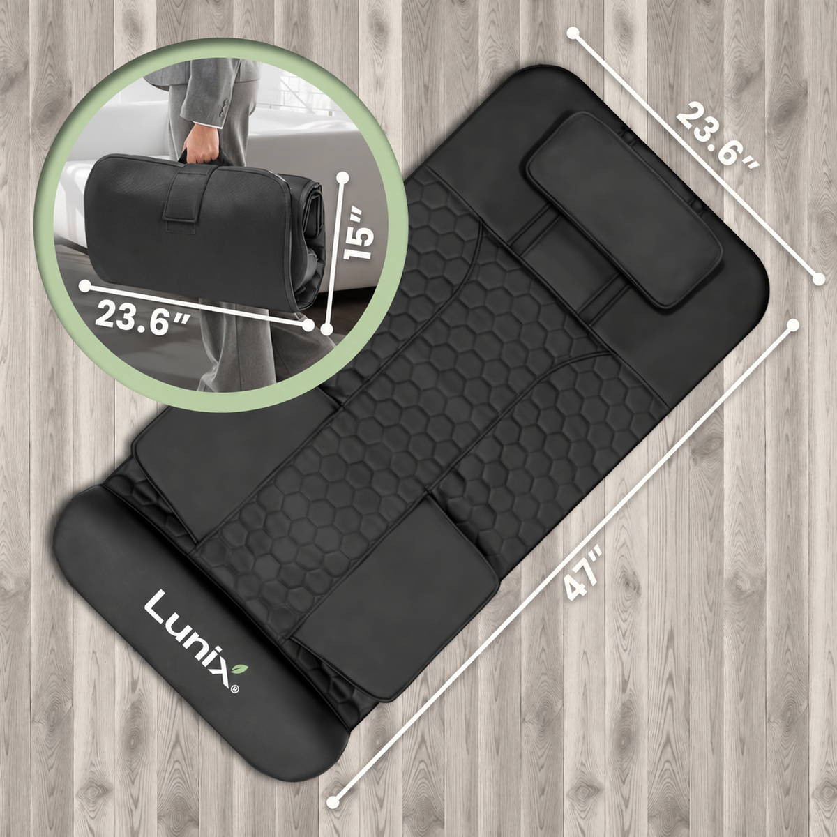 Lunix LX27 HEATED STREATCHING MAT MASSAGER