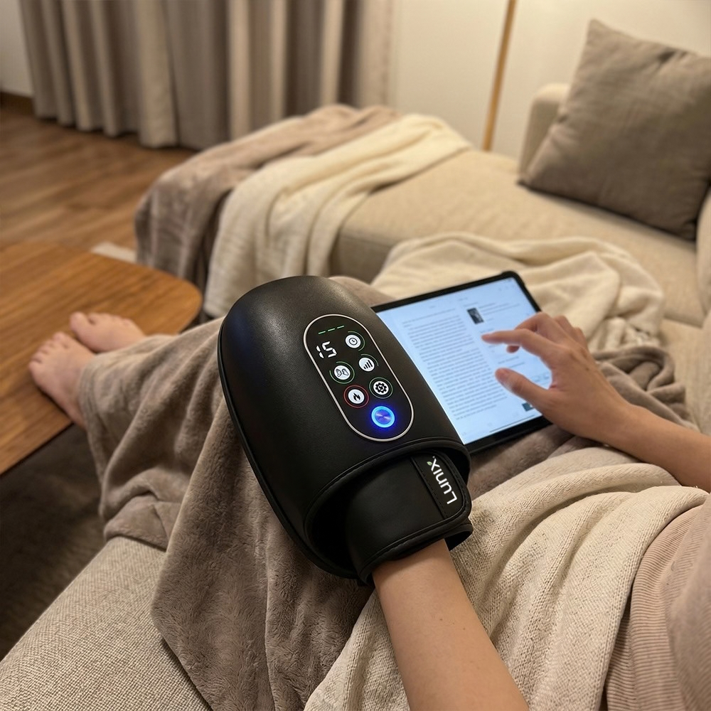 Lunix LX30 ROLLING HAND MASSAGER WITH KNEADING, COMPRESIION AND HEAT
