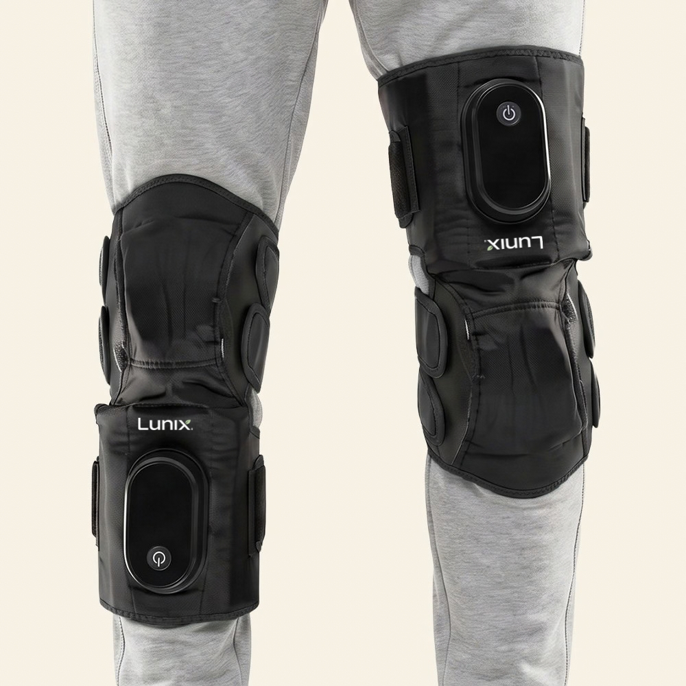 Lunix LX4 cordless knee compression massager with heat