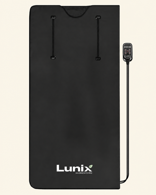 Lunix LX17 portable infrared sauna blacket in Black