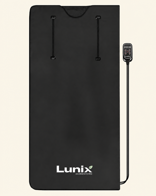 Lunix LX17 portable infrared sauna blacket in Black