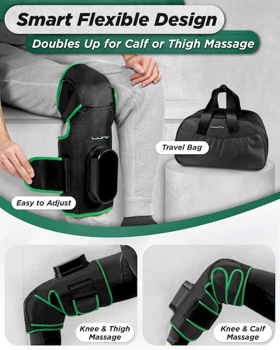 LX4 Knee Massager, Forest Green