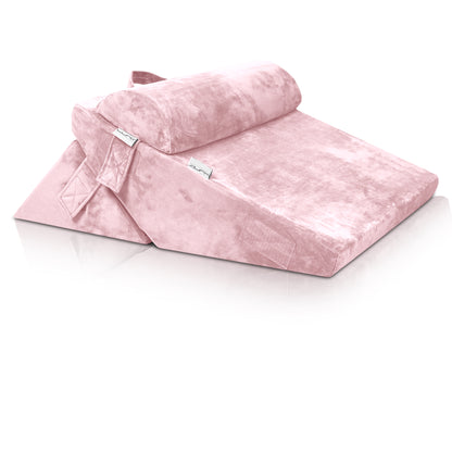 Cover Set Only for LX6, Pink Plush, Pillows and Foam not Included