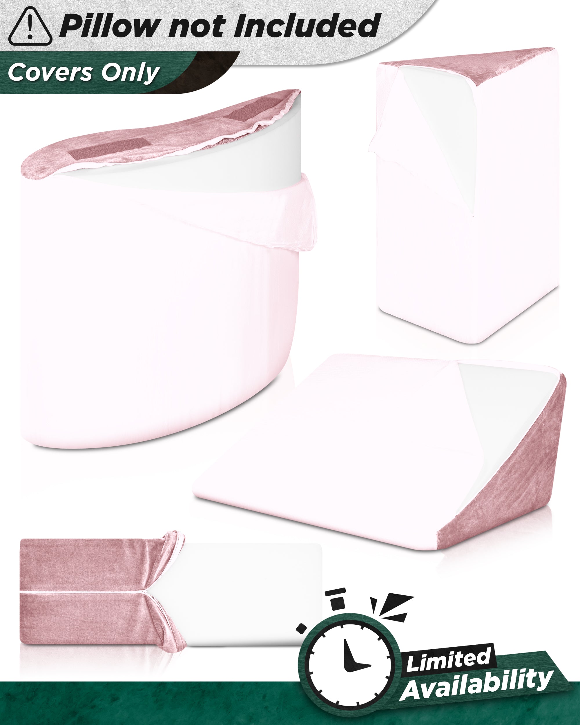 Cover Set Only for LX5, Pink Plush, Pillows and Foam not Included