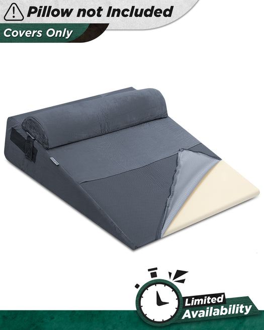 Cover Set Only for LX9 XL 7.5in, Navy, Pillows and Foam not Included